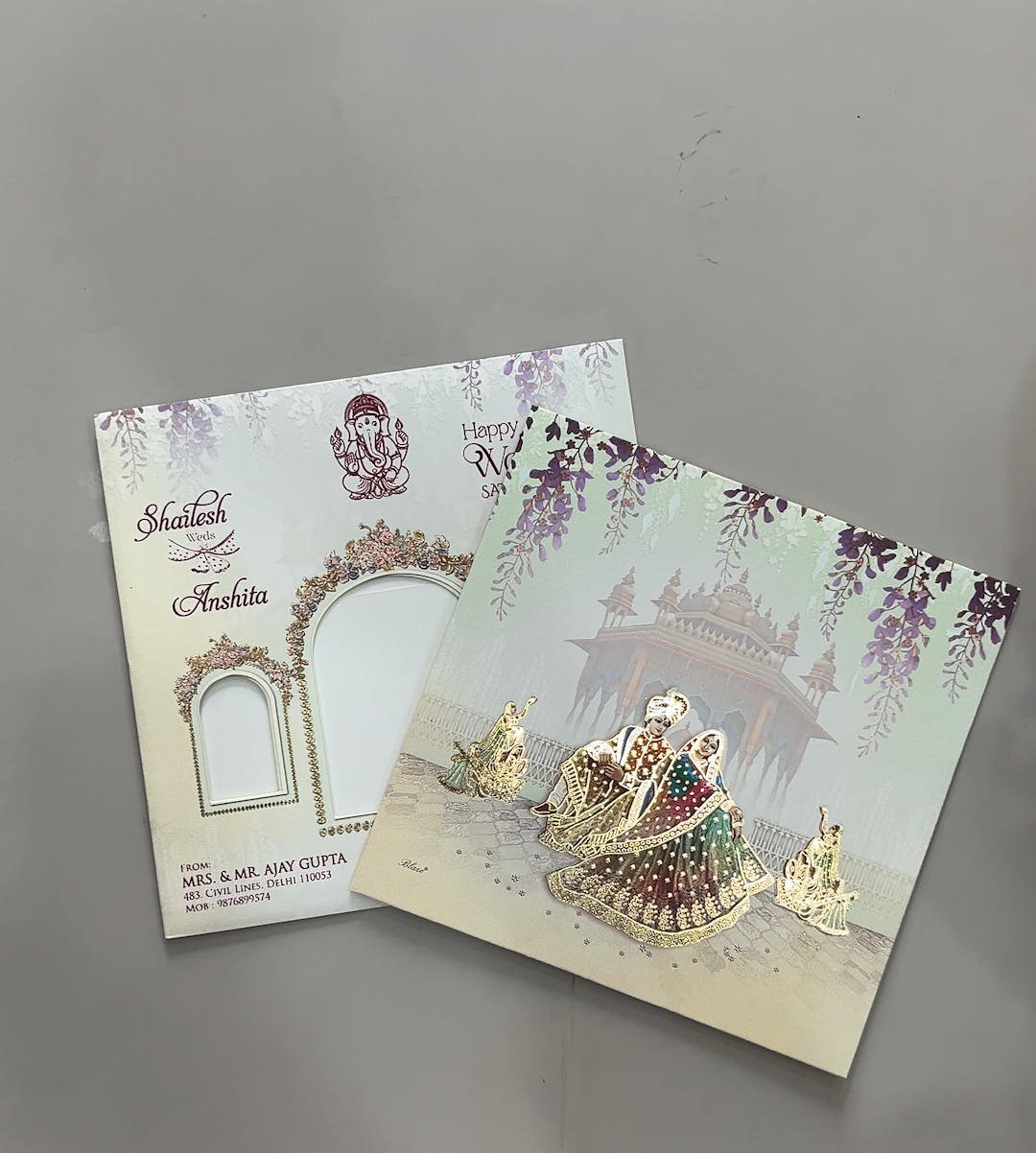 Wedding Card 3302